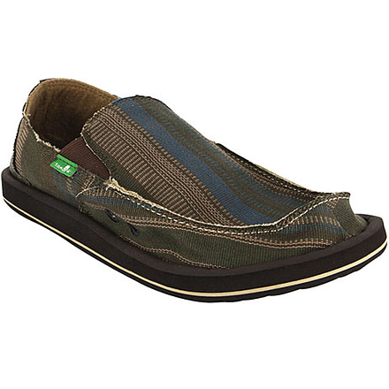 Sanuk Donny Casual Shoe - Men's-Black-11 US