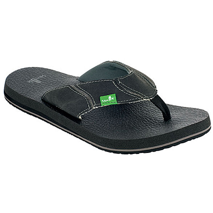 Sanuk Fault Line Sandal - Men's-Charcoal-12 US