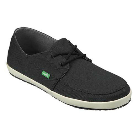Sanuk Knock Out Casual Shoe - Mens-Dusty Black-Medium-10 US