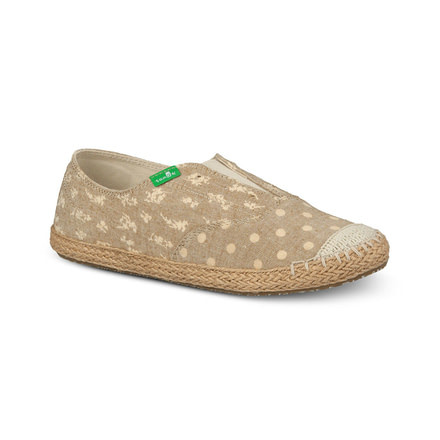 Sanuk Runaround Rosie Casual Shoe - Women's-Natural Chambray-Medium-10 US