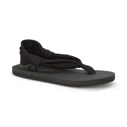 Sanuk Yoga Slingshot Sandal - Women's-Black-Medium-5 US