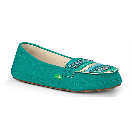 Sanuk Zumara Casual Shoe - Womens-Teal-Medium-6 US