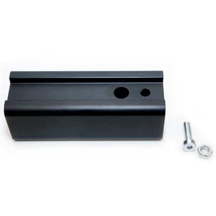 Saris Aluminum Hitch Adapter, Black 3032