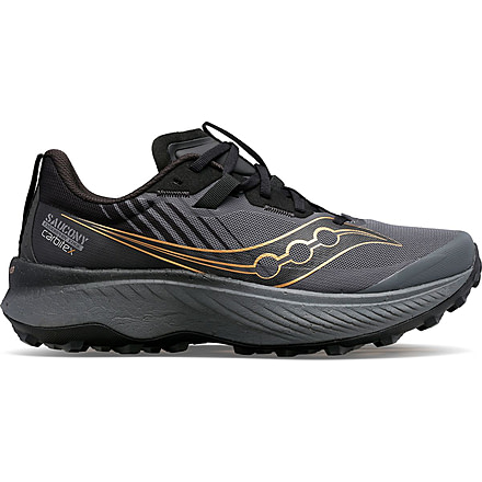 Saucony Endorphin Edge Trail Shoes - Mens, Black/Goldstk, 13, Medium, S20773-10-001-M-130