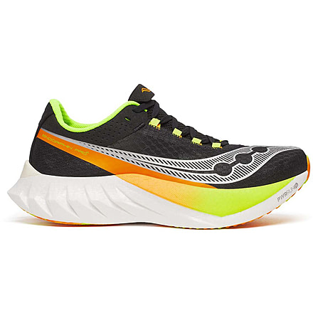 Saucony Endorphin Pro 4 - Mens, Black/VO2, 12.5, S20939-343-M-12.5