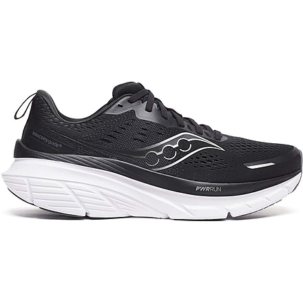 Saucony Guide 18 - Mens, Black/White, 9, S20998-100-M-9