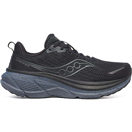Saucony Hurricane 25 - Mens, Black/Shadow, 10.5, S21026-206-M-10.5