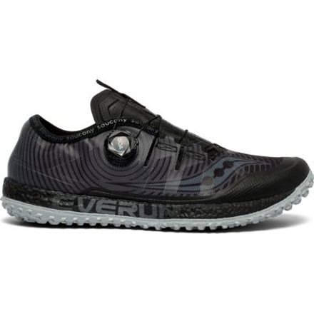 Saucony Switchback ISO - Men's, Black/Grey, Medium, 7, S20482-1-Medium-7