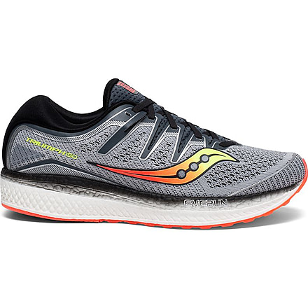Saucony Triumph ISO 5 - Men's, Grey/Black, Medium, 15, S20462-1-Medium-15