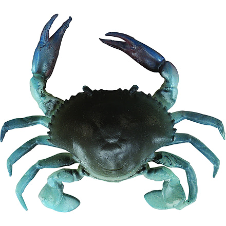 Savage Gear 3D TPE Crab Soft Bait, Pack of 1, 3in, Blue Crab, 1587135