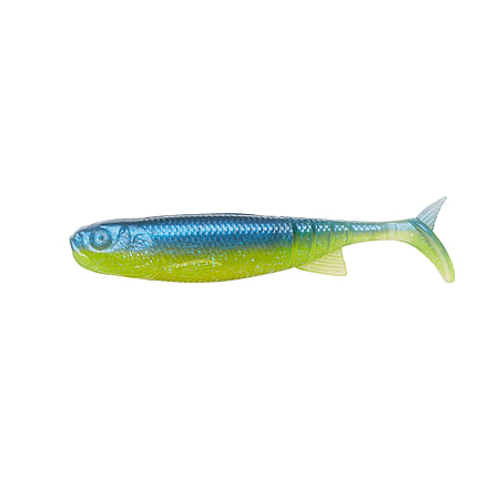 Savage Gear Duratech Minnow 3.5" LB Electric Blue Chartreuse 5 pc, 4094