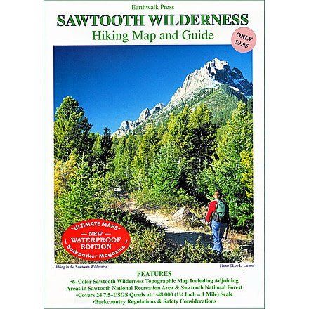 Sawtooth Wilderness Hiking Map and Guide