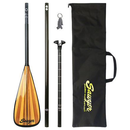 Mana Glass QuickDraw Traveler Stand Up Paddle-Wood Grain