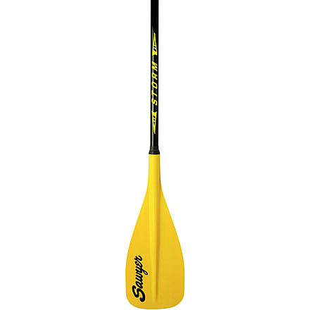 Storm QuickDraw 3 Piece Traveler SUP Paddle 100 sq in-Yellow Blade with Black Trim