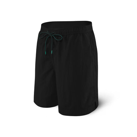 SAXX Cannonball 2N1 Long Short - Mens, Black, S, SXLS29-BLK-S