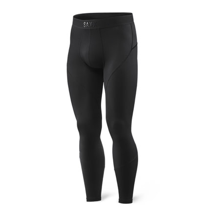 SAXX Kinetic Baselayer Tight - Men's, Blackout, L, SXLJ27-BLO-L