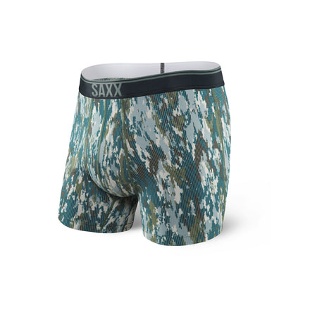 SAXX Quest 2.0 Print Boxer Brief w/Fly - Mens, Bark Camo, XL, SXBB71F-BCA-XL