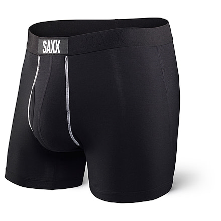 SAXX Ultra Boxer Brief w/Fly - Mens, Black, M, SXBB30F-BLK-M