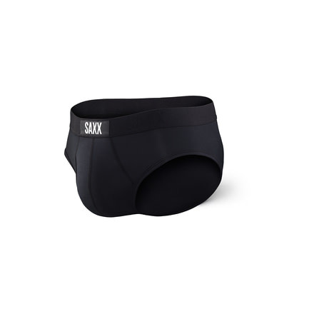 SAXX Ultra Brief w/Fly - Mens, Black, L, SXBR30F-BLA-L