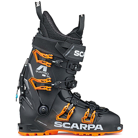 Scarpa 4-Quattro SL Boots - Mens, Black/Orange, 26.5, 12013/501-BlkOrg-26.5