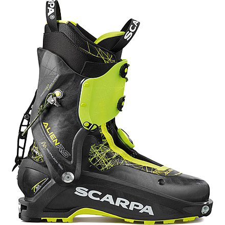 Scarpa Alien RS Alpine Touring Boot, Carbon Black, 24, 12168/500.1-Cblk-24.0
