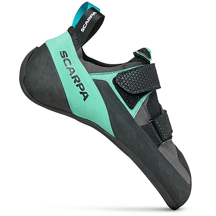 Scarpa Arpia V LV Climbing Shoes, Shark/Aqua, 41.5, 70087/000-SrkAqua-41.5