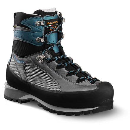 Scarpa Charmoz Pro GTX Boot - Men's-8 US / 41 EU-Grey/Petrol