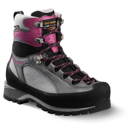 Scarpa Charmoz Pro GTX Boots - Women's-6 US / 37 EU-Silver/Dahlia