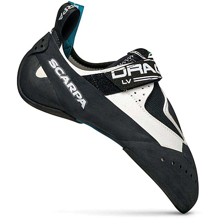 Scarpa Scarpa Drago LV Climbing Shoes, White, 39, 70029/000-Wht-39