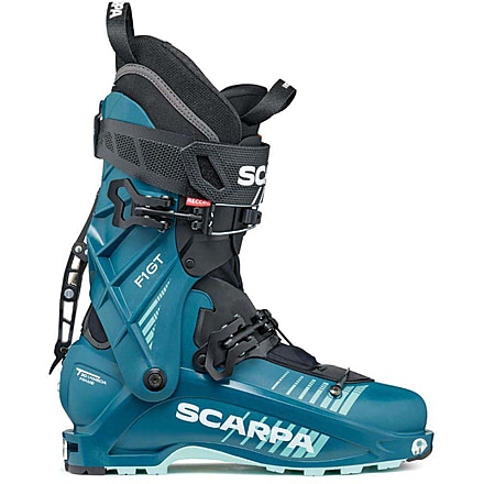 Scarpa F1 GT Ski Boots - Womens, Petrol/Aqua, 23, 12182/502-PetAqua-23.0