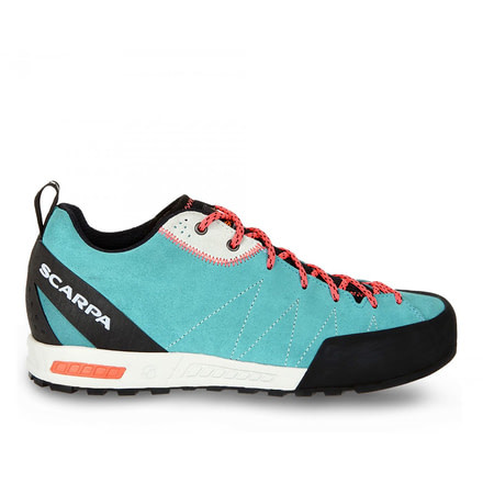 Scarpa Gecko Approach Shoes - Womens, Ice Fall/Coral Red, Medium, 36.5, 72601/352-IfallCred-36.5