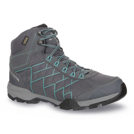 Scarpa Hydrogen Hike GTX Hiking Shoe - Womens, Iron Grey/Lagoon, 39, 63335/202-IgryLag-39