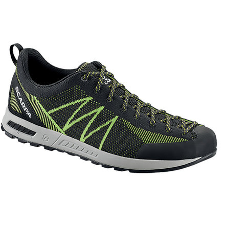 Scarpa Iguana Approach Shoe - Men's, Black/Lime, 45.5 EU, 72620/350-BlkLim-45.5