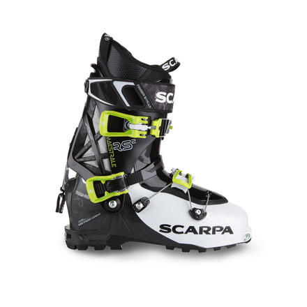 Scarpa Maestrale RS Alpine Touring Boot - Mens, White/Black/Lime, 27, 12046/501.1-WtBkLm-27.0