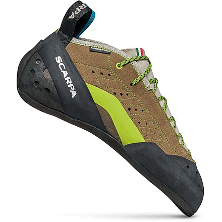 USED Scarpa Maestro Mid Climbing Shoes - Men's, Stone/Light Grey, Medium, 49, 70053/001-StnLtgry-49, EDEMO1