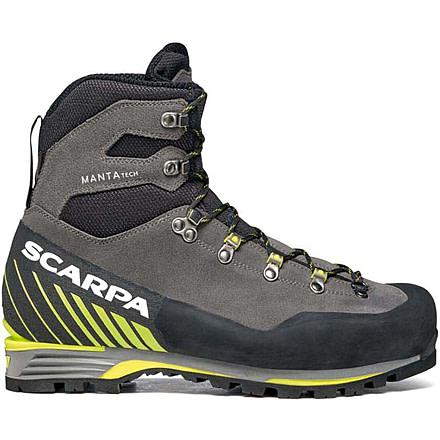 Scarpa Scarpa Manta Tech GTX Mountaineering Shoes - Men's, Shark/Lime, 43, 87506/201-SrkLim-43