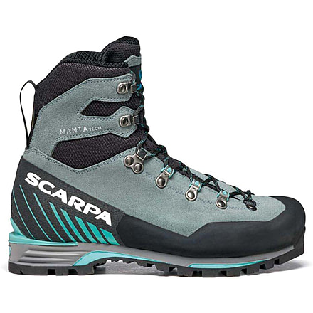 USED Scarpa Manta Tech GTX Mountaineering Shoes - Women's, Conifer/Green Blue, 39, 87506/202-ConGblu-39, EDEMO1