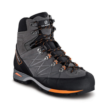 Scarpa Marmolada Pro HD - Mens, Shark/Orange, Medium, 40, 60028/250.1-SrkOrg-40