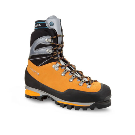 Scarpa Mont Blanc Pro GTX Mountaineering Boot - Mens, Orange, 46.5, 87508/201-Orng-46.5