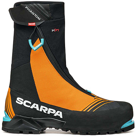 Scarpa Phantom Tech HD Shoes, Black/Bright Orange, 45.5, 87426/210-BlkBorg-45.5