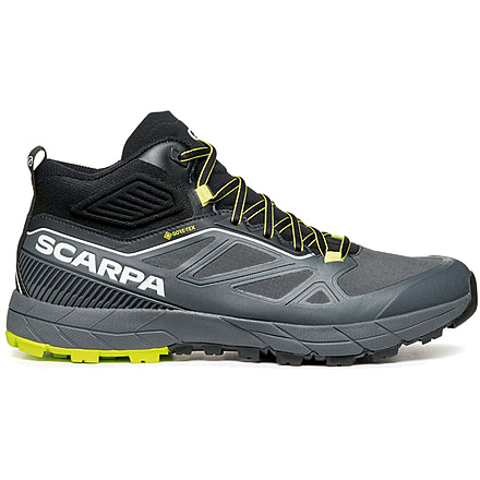 Scarpa Rapid Mid GTX Shoes - Mens, Anthracite/Acid Lime, 44.5, 72694/200-AntAlim-44.5