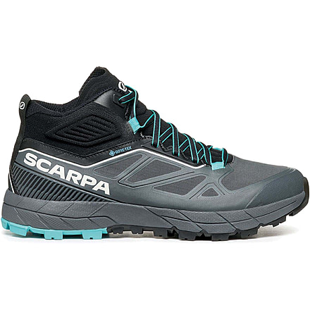 Scarpa Rapid Mid GTX Shoes - Womens, Anthracite/Turquoise, 41, 72694/202-AntTurq-41