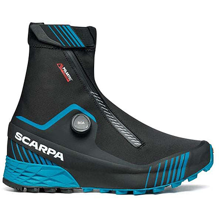 Scarpa Ribelle Run Kalibra G Shoes, Black/Azure, 44.5, 33081/350-BlkAzr-44.5