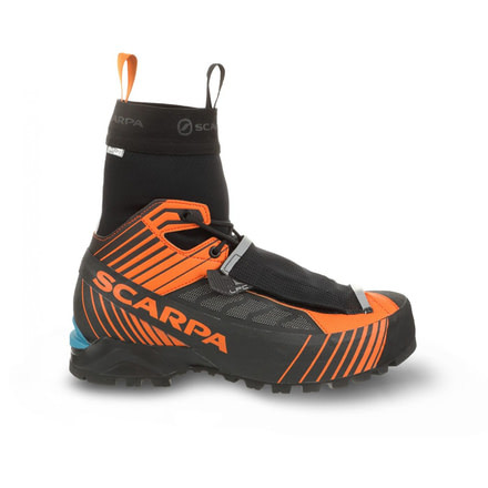 Scarpa Ribelle Tech OD Mountaineering Boots - Mens, Black/Orange, Medium, 40.5, 71070/250-BlkOrg-40.5