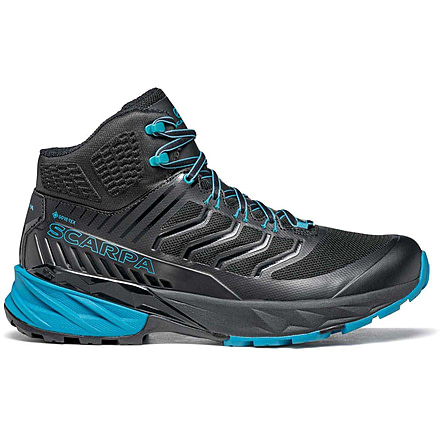 Scarpa Rush Mid GTX Hiking Shoes - Mens, Black/Ottanio, 42.5, 63130/200-BlkOtt-42.5