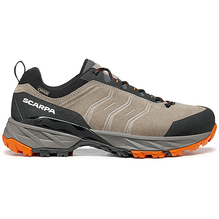 Scarpa Rush Trail GTX Shoes - Mens, Taupe/Mango, 42, 63142/200-TauMang-42
