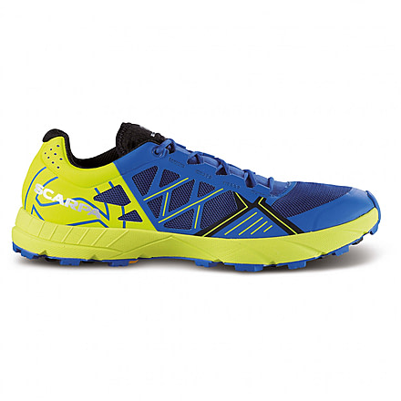 Scarpa Spin Trail Running Shoe - Mens, Turkish Sea/Spring Green, 45, 33060/350-TseaSgrn-45