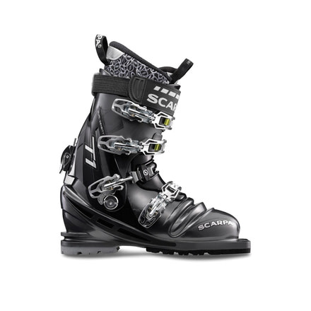 Scarpa T1 Alpine Touring Boots - Mens, Anthracite/Teal, 24.5, 12206/501.2-AntTea-24.5