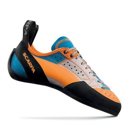 Scarpa Techno X Climbing Shoes - Men's, Silver/Azure, 44, 70099-001-SilAzr-44