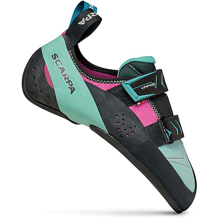 Scarpa Scarpa Vapor V Climbing Shoes - Women's, Dahlia/Aqua, 37.5, 70040/002-DalAqua-37.5